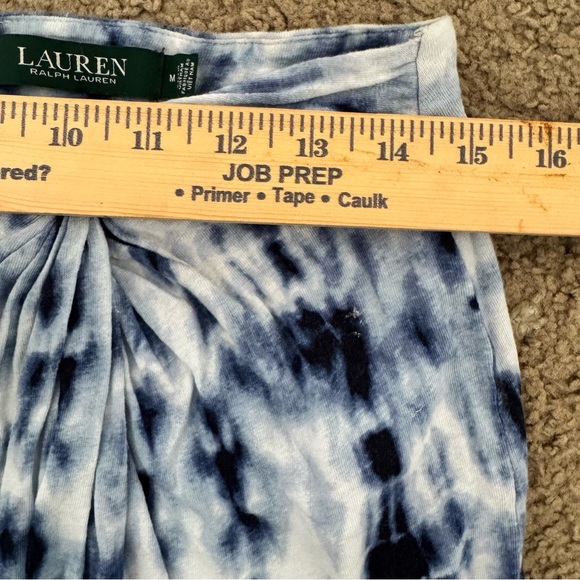 Lauren Ralph Lauren Blue Tie Dye Skirt Size M - Picture 6 of 11